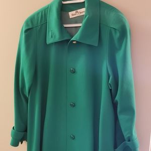 Vintage/retro Alan Cherry wool trench coat